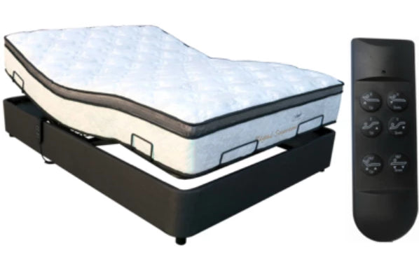 Open image in slideshow, AVANTE UltimateFlex Adjustable Electric Bed with Mattress