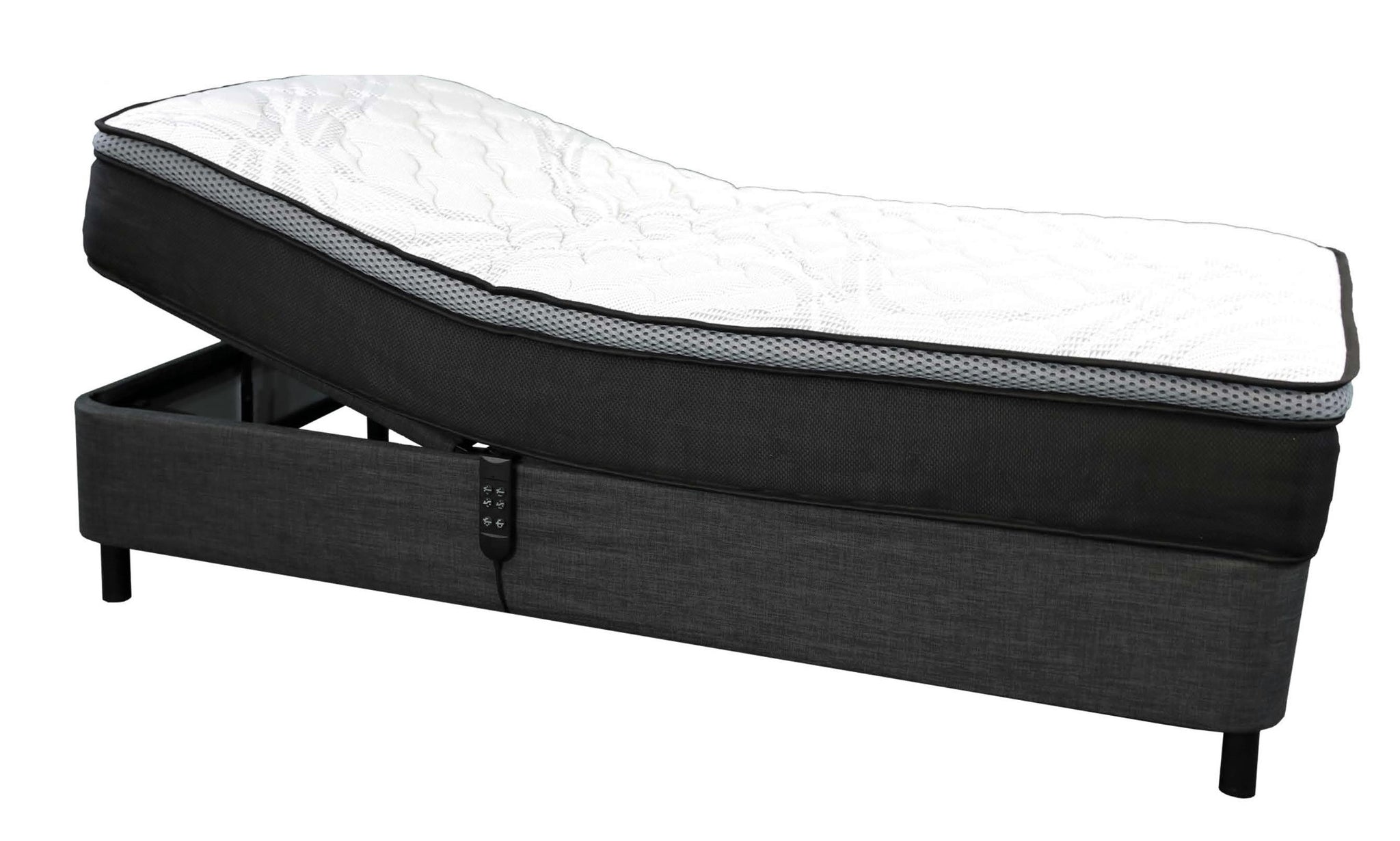 Open image in slideshow, AVANTE UltimateFlex Adjustable Electric Bed with Mattress